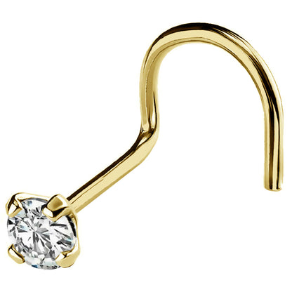 22G-14K-Gold-Corkscrew-Genuine-Diamond-Nose-Stud