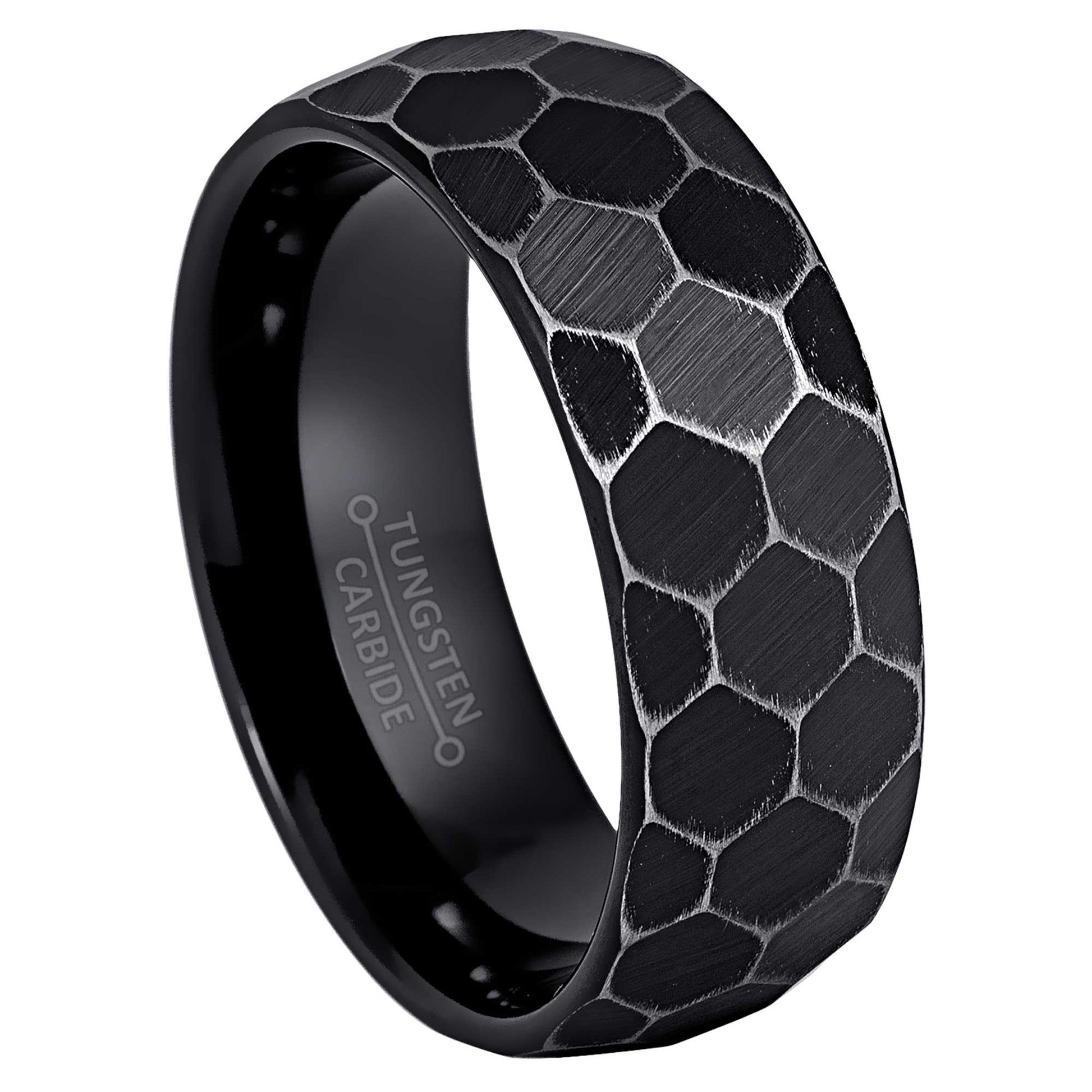 jewelry-avalanche-black-ip-antiqued-faceted-hammered-tungsten-carbide-wedding-band-comfort-fit-8mm
