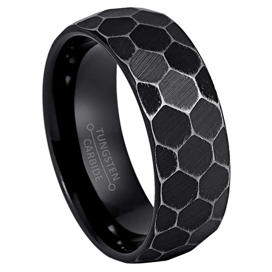 jewelry-avalanche-black-ip-antiqued-faceted-hammered-tungsten-carbide-wedding-band-comfort-fit-8mm