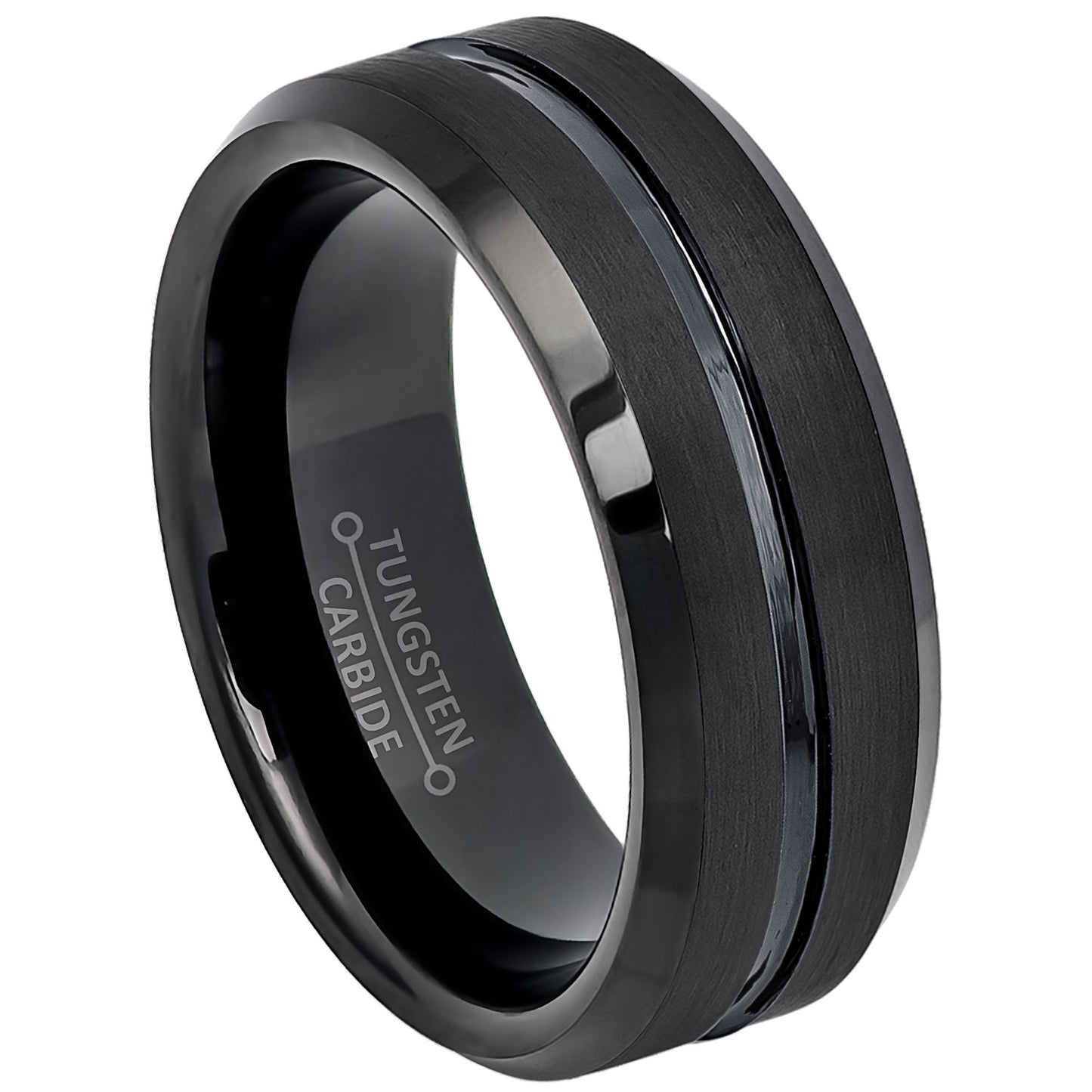 jewelry-avalanche-black-brushed-sides-grooved-center-beveled-tungsten-carbide-wedding-band-comfort-fit-8mm