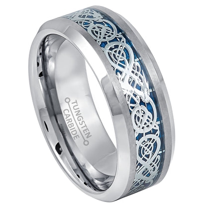jewelry-avalanche-blue-celtic-dragon-inlay-beveled-tungsten-carbide-wedding-band-comfort-fit-8mm