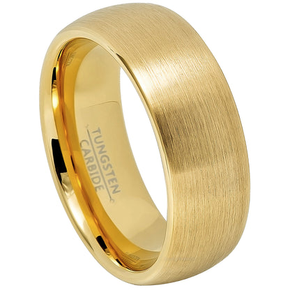 jewelry-avalanche-gold-ip-brushed-finish-dome-tungsten-carbide-wedding-band-comfort-fit-8mm