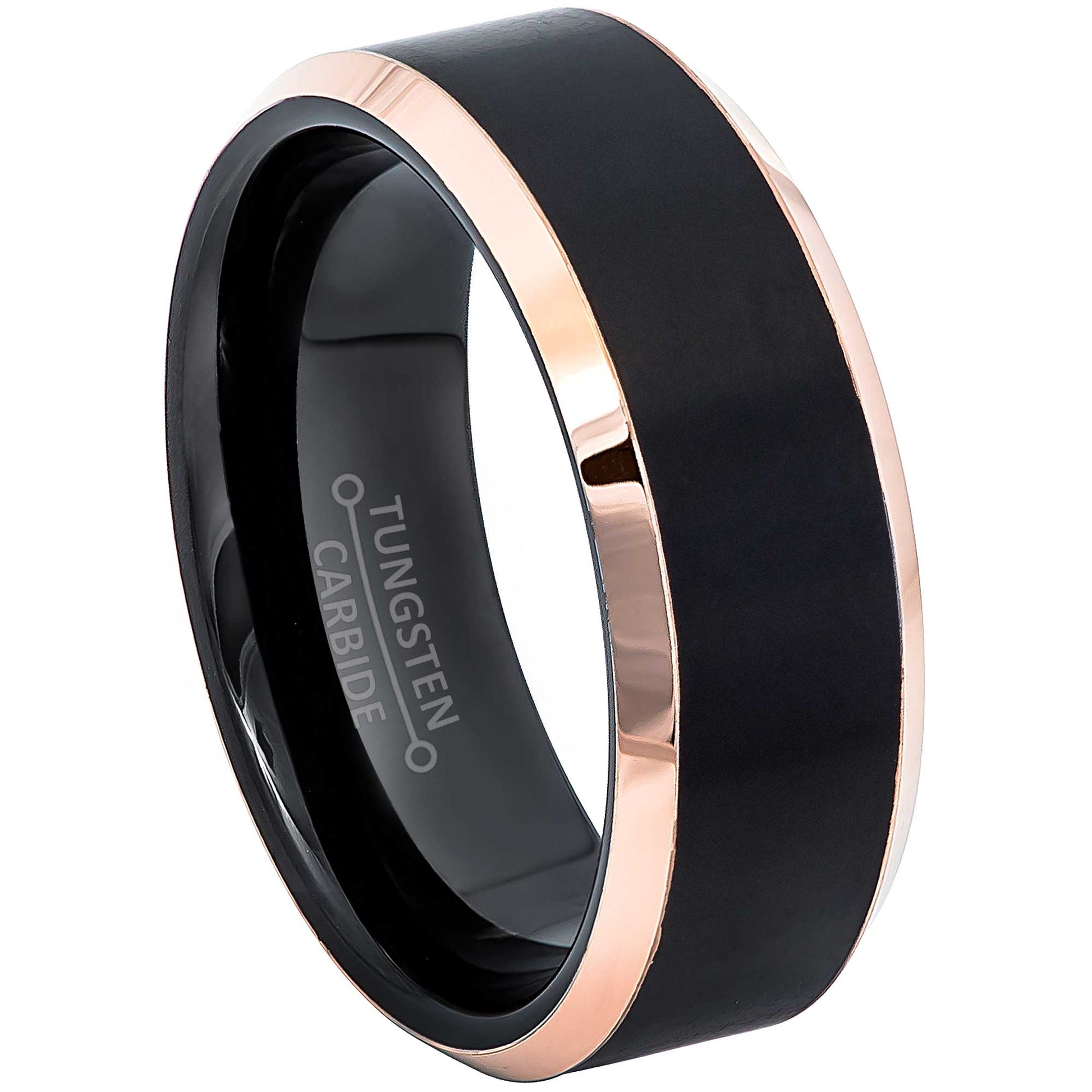 jewelry-avalanche-matte-finish-mens-black-rose-gold-tungsten-carbide-wedding-band-comfort-fit-beveled-edge-8mm
