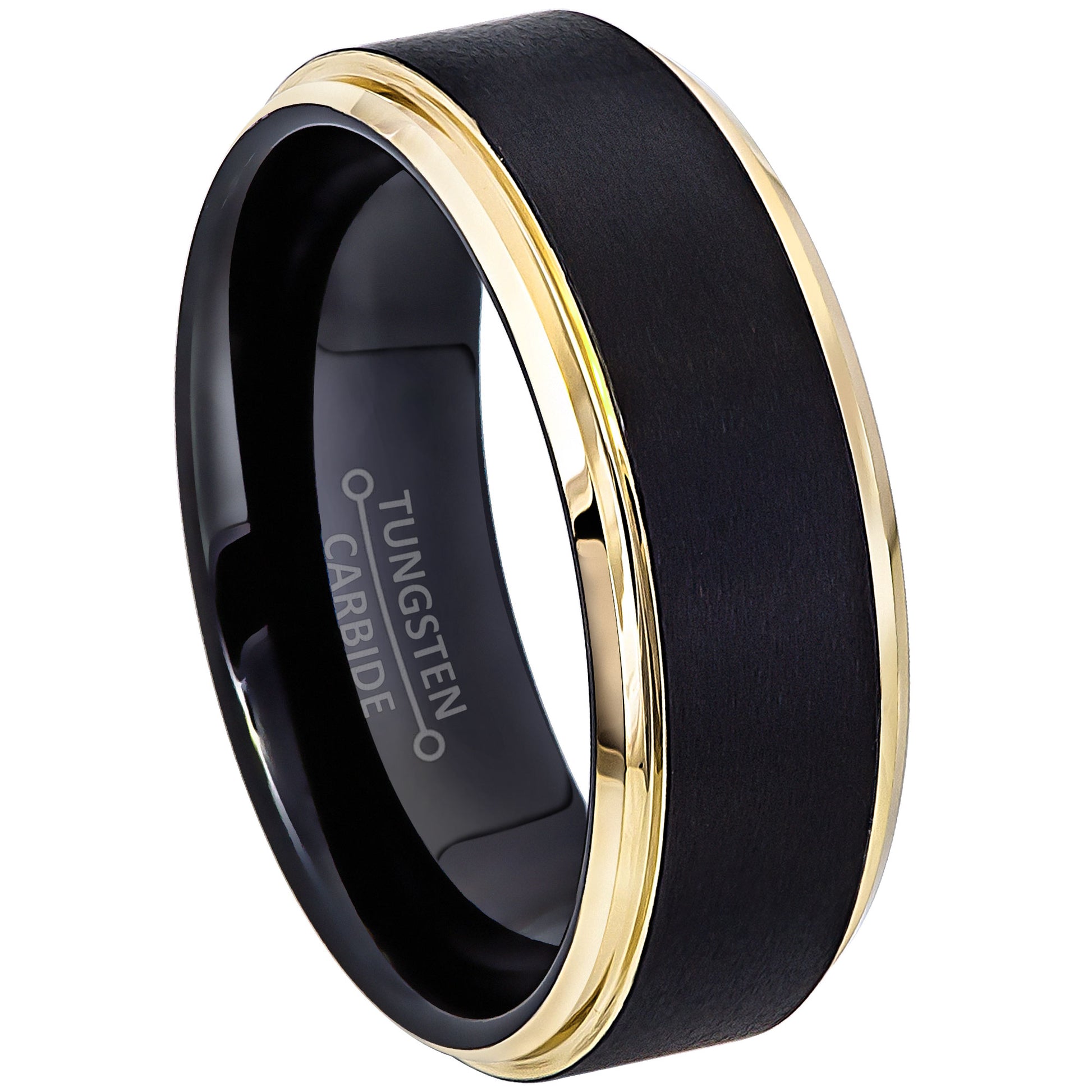 jewelry-avalanche-matte-finish-mens-black-gold-tungsten-carbide-wedding-band-comfort-fit-stepped-edge-8mm