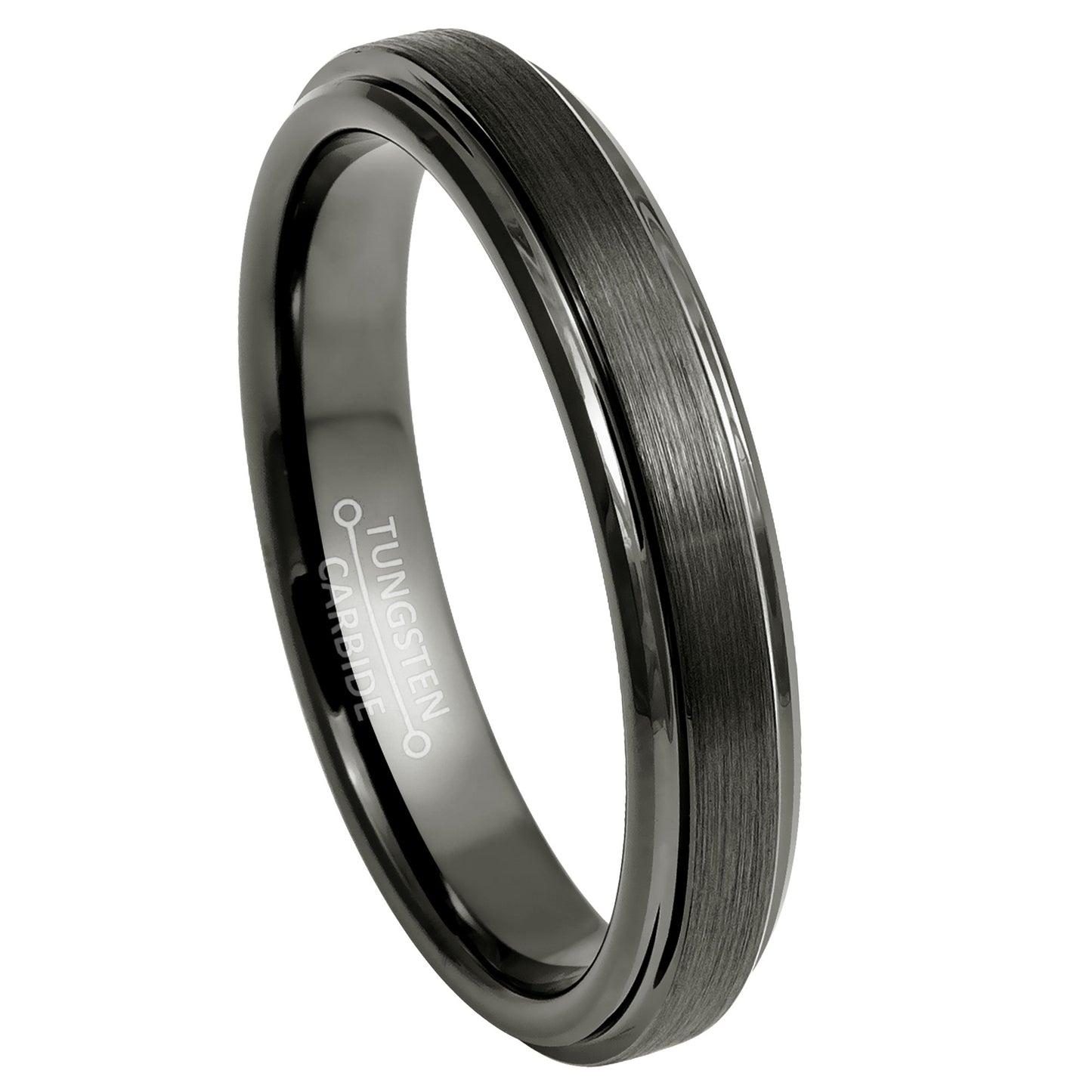 jewelry-avalanche-gun-metal-ip-brushed-center-stepped-tungsten-carbide-wedding-band-comfort-fit-4mm