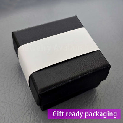Jewelry Avalanche Black Brushed Finish Stepped Tungsten Carbide Wedding Band, Comfort-fit, 8mm